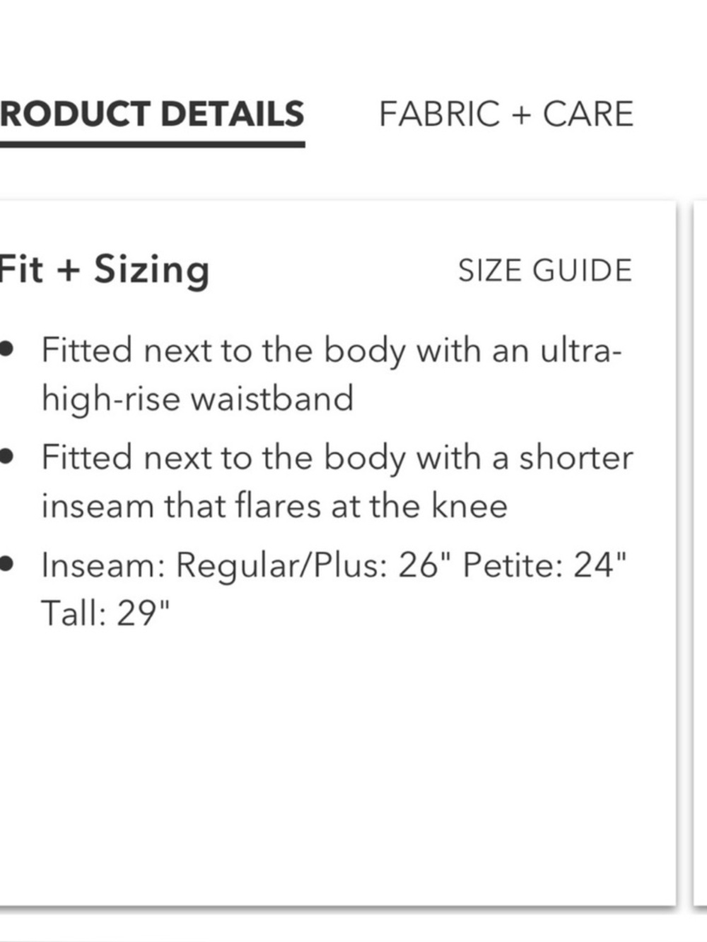 Athleta Elation Rib Crop Flare Leggings in Black Size Medium - Picture 8 of 10